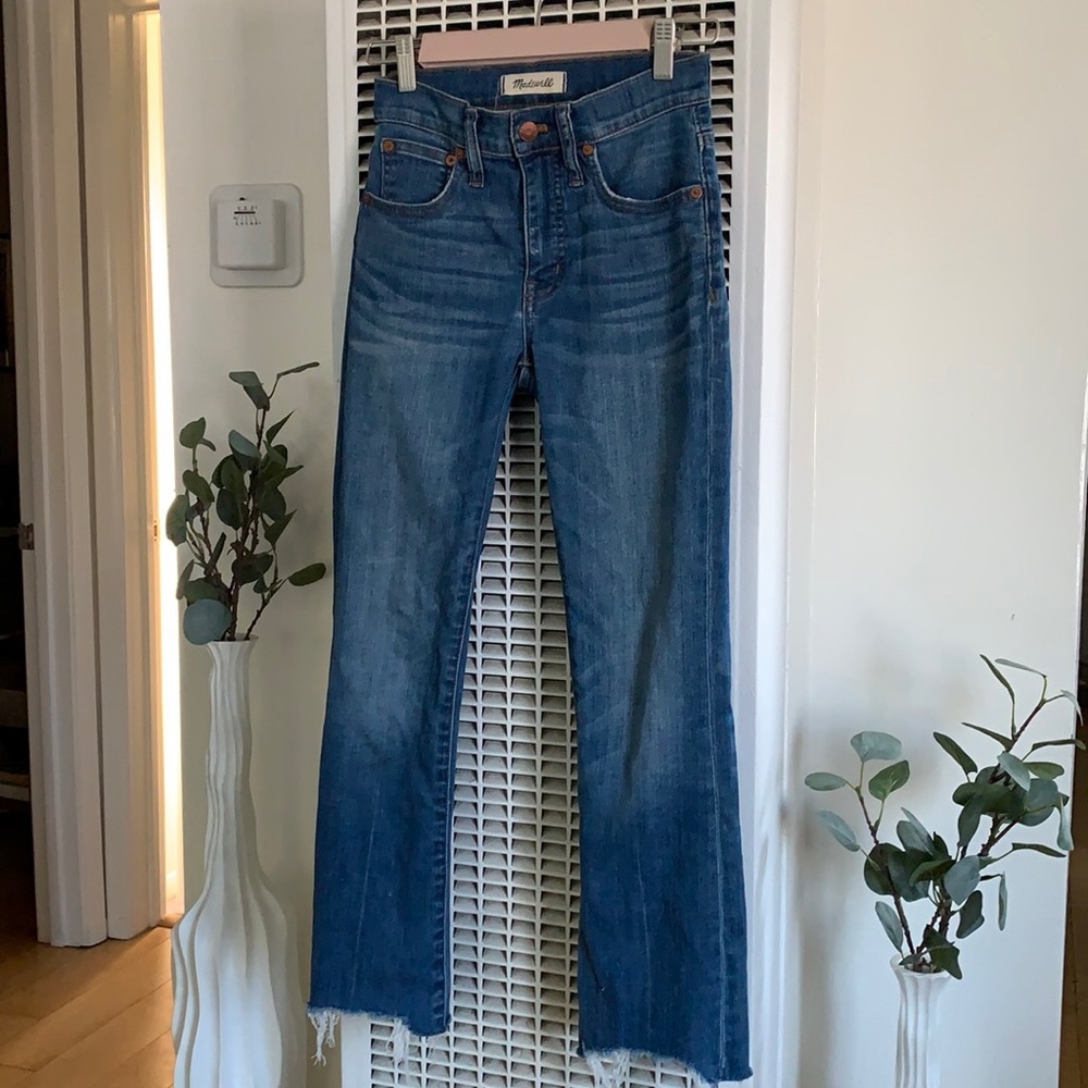 Madewell cali demi boot jeans
